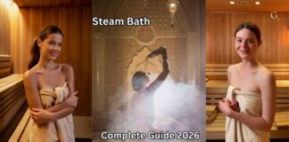 Steam Bath क्या है? 15 फायदे, घर पर कैसे लें और सावधानियां | Complete Guide 2026 Steam Bath क्या है? 15 फायदे, घर पर कैसे लें और सावधानियां | Complete Guide 2026